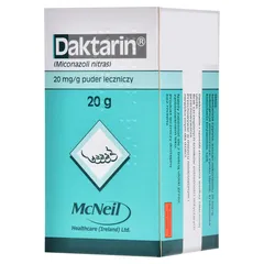 DAKTARIN Puder leczniczy - 20 g