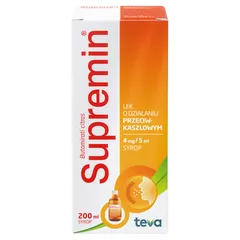 SUPREMIN Syrop o działaniu przeciwkaszlowym - 200...