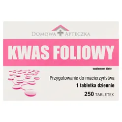 DOMOWA APTECZKA Kwas foliowy - 250 tabl.