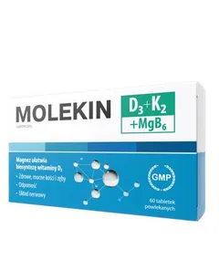 MOLEKIN D3 + K2 + MgB6 - 60 tabl.