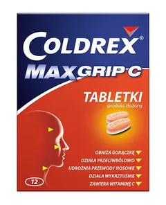 COLDREX MAXGRIP - 12 tabl.