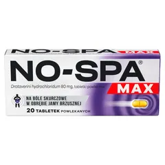 NO-SPA Max 80 mg - 20 tabl.