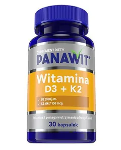 Panawit Witamina D3+K2 - 30 kaps