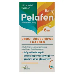 PELAFEN Baby 6+ smak owocowy - 20 kaps.