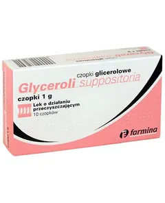 Czopki Glicerolowe 1 g 10 czop. 