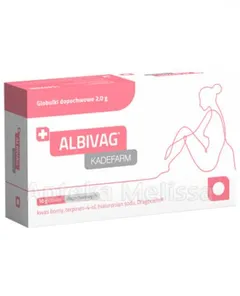 ALBIVAG Globulki dopochwowe - 10 szt.