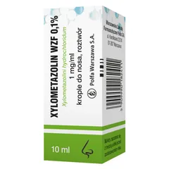 XYLOMETAZOLIN WZF 0,1% - 10 ml