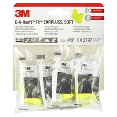3M E-A-Rsoft FX Zatyczki do uszu, 5 par