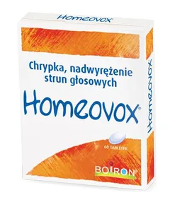 HOMEOVOX - 60 tabl.