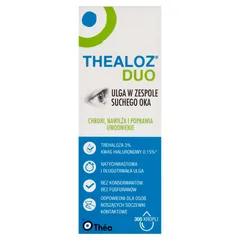 THEALOZ DUO Krople do oczu 3% - 10 ml