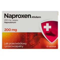Naproxen Aflofarm tabl. 0,2 g 10 tabl. (blist.)