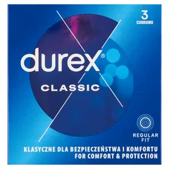 Prezerwatywy DUREX Classic - - 3 szt.