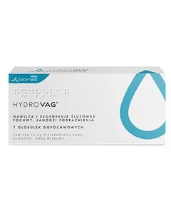 HYDROVAG Globulki dopochwowe - 7 szt.