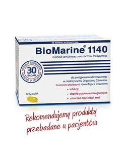 BioMarine 1140 olej z wątroby rekina kaps. - 60...