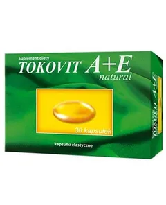 Tokovit A+E natural kaps. 30 kaps.