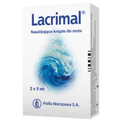 LACRIMAL Krople do oczu - 10 ml (2 x 5 ml)
