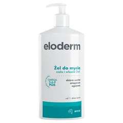 ELODERM Żel do mycia ciała i włosów 2w1 - 400 ml