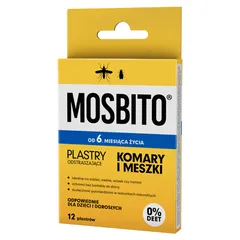 MOSBITO Plastry odstraszające komary - 12 szt.