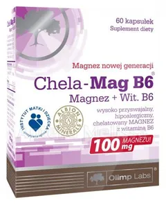 OLIMP CHELA MAG B6 Magnez + Witamina B6 - 60 kaps.