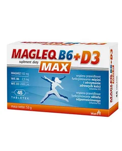 Magleq B6 max + D3 - 45 tabl.