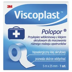 VISCOPLAST POLOPOR 5 m x 25 mm - 1 szt.