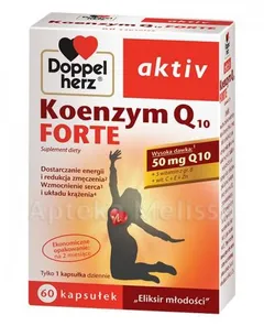 DOPPELHERZ AKTIV Koenzym Q10 Forte - 60 kaps.