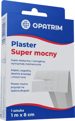 Plaster super mocny 1 m x 8 cm - 1 szt.