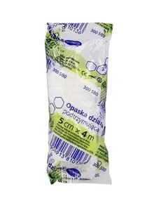 HARTMANN Opaska dziana podtrzymująca 4 m x 5 cm -...