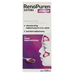 RenoPuren zatoki Junior płyn 120ml D