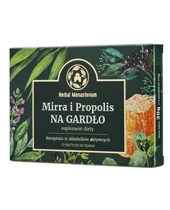 MIRRA I PROPOLIS NA GARDŁO - 12 past. 