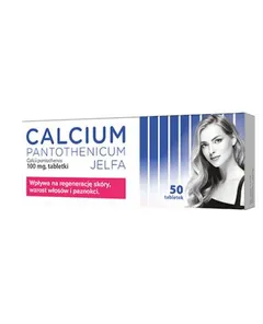 CALCIUM PANTOTHENICUM 100 mg - 50 tabl.