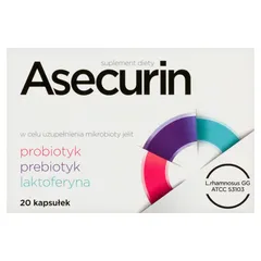 ASECURIN - 20 kaps.