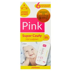 DOMOWE LABOLATORIUM PINK TEST SUPER CZUŁY Domowy...