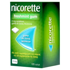 NICORETTE Freshmint 2 mg - 105 szt.