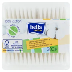 Patycz.hig. BELLA COTON plastik. prostokat. - -...