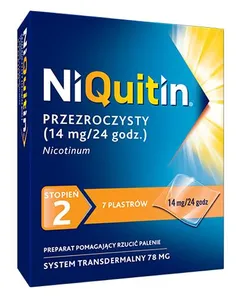 NIQUITIN 14 mg/24 h - 7 plast.
