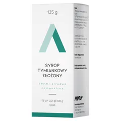 AMARA Syrop tymiankowy złożony - 125 g