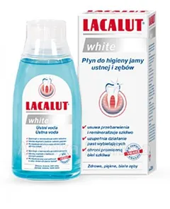 LACALUT WHITE Płyn do higieny jamy ustnej i zębów...