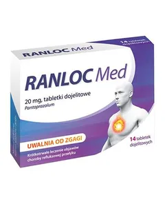 Ranloc Med 20 mg - 14 tabl.