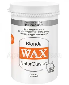 PILOMAX WAX NATURCLASSIC BLONDA Maska regenerująca...