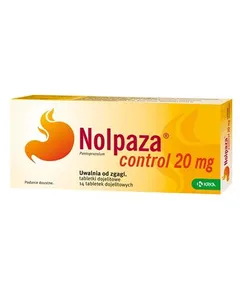 Nolpaza Control 20mg * 14tabl.dojelit.