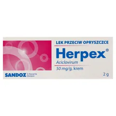 HERPEX Krem 0,05 g/1 g - 2 g