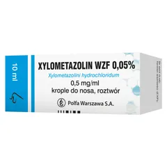 XYLOMETAZOLIN WZF 0,05% - 10 ml