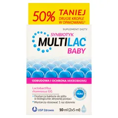 Multilac Baby Synbiotyk - 2 x 5 ml