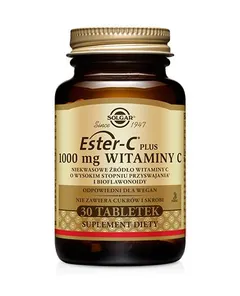 SOLGAR ESTER C PLUS 1000 mg - 30 tabl.
