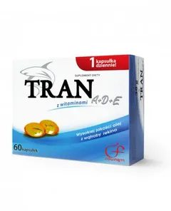COLFARM TRAN Z WITAMINAMI A+D+E - 60 kaps.