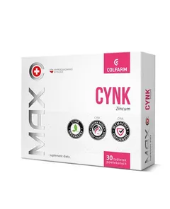 COLFARM Cynk 10 mg - 30 tabl.
