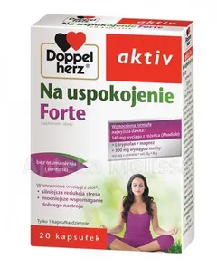 DOPPELHERZ AKTIV Na uspokojenie forte - 20 kaps.