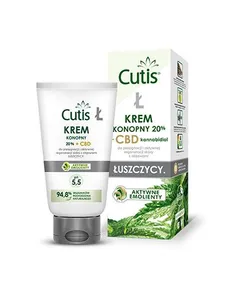 CUTIS Ł Krem konopny łuszczyca + CBD - 120 ml