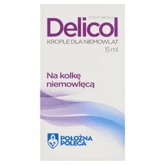 DELICOL Krople na kolkę niemowlęcą - 15 ml
